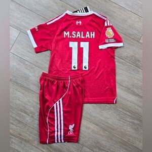 Liverpool Season 2025-26 Set For Kids M.Salah#11